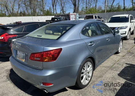 2006 Lexus Is 250 из США, поврежденный, VIN JTHBK262X65003974